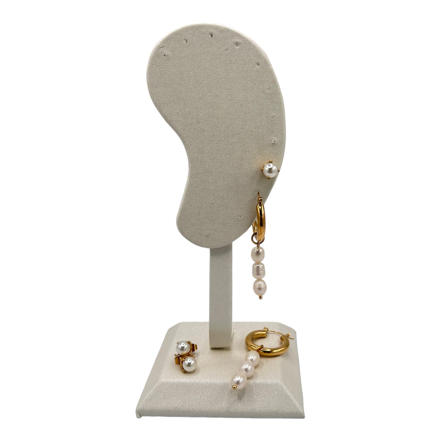 Peg - Detachable Pearl Hoops