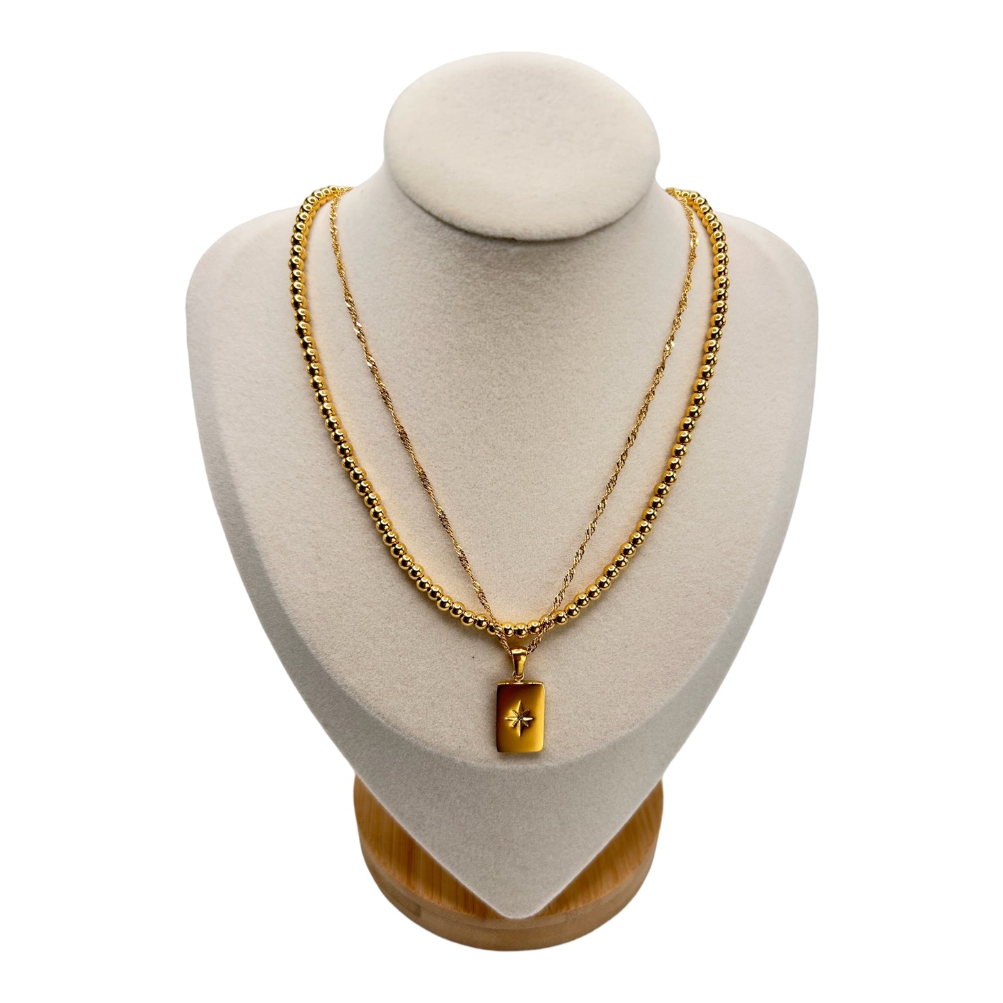 Bliss - Gold Ball Necklace