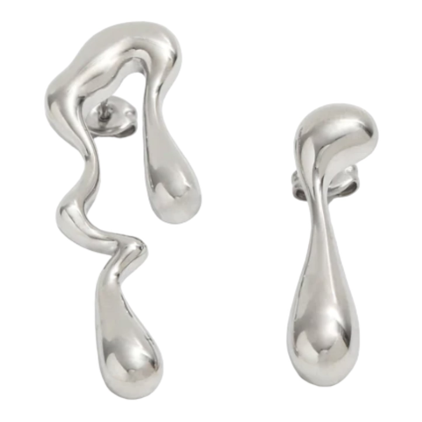 Tinsley - Liquid Water Drop Earrings