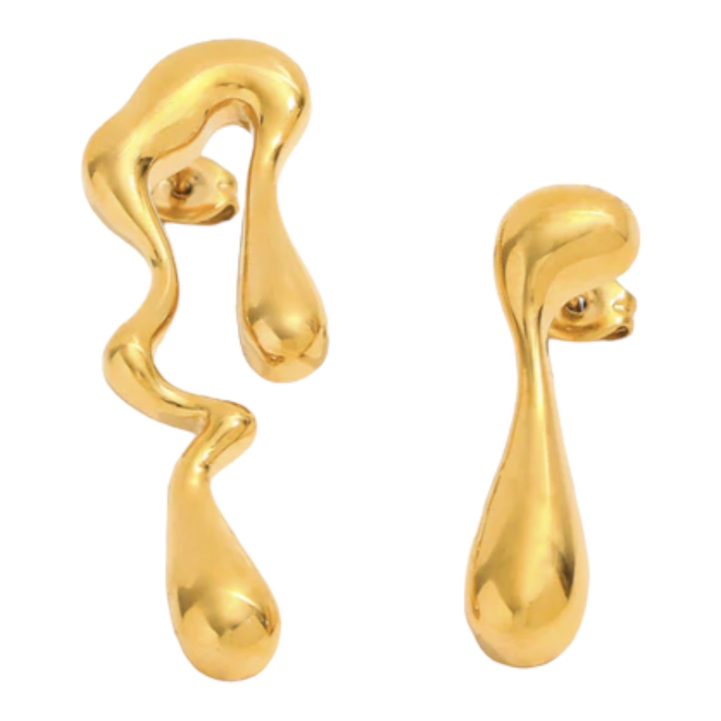 Tinsley - Liquid Water Drop Earrings