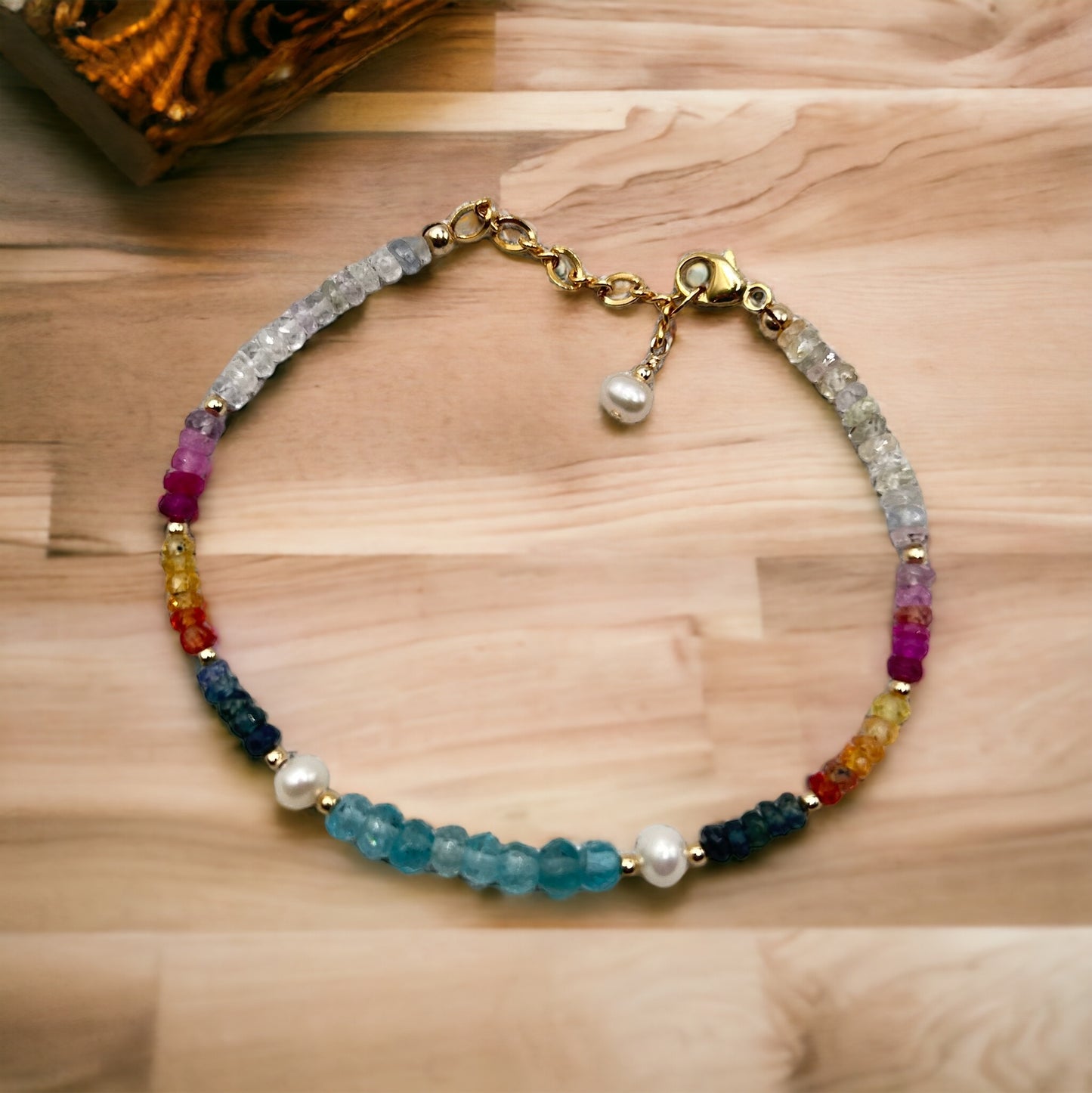 Triumphal Arch - Sapphire & Pearl Bracelet