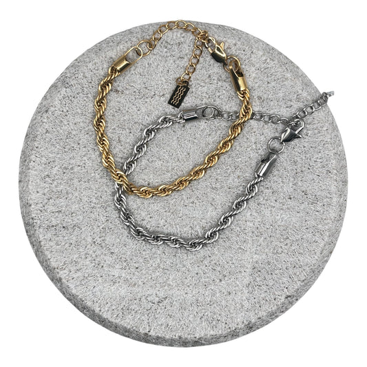 Onda - 5mm Rope Chain Bracelet