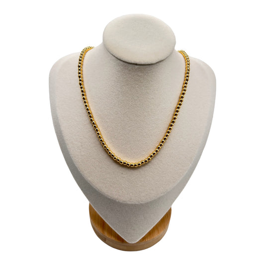 Bliss - Gold Ball Necklace