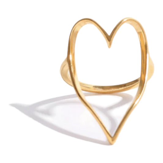 Love Me - Open Heart Ring