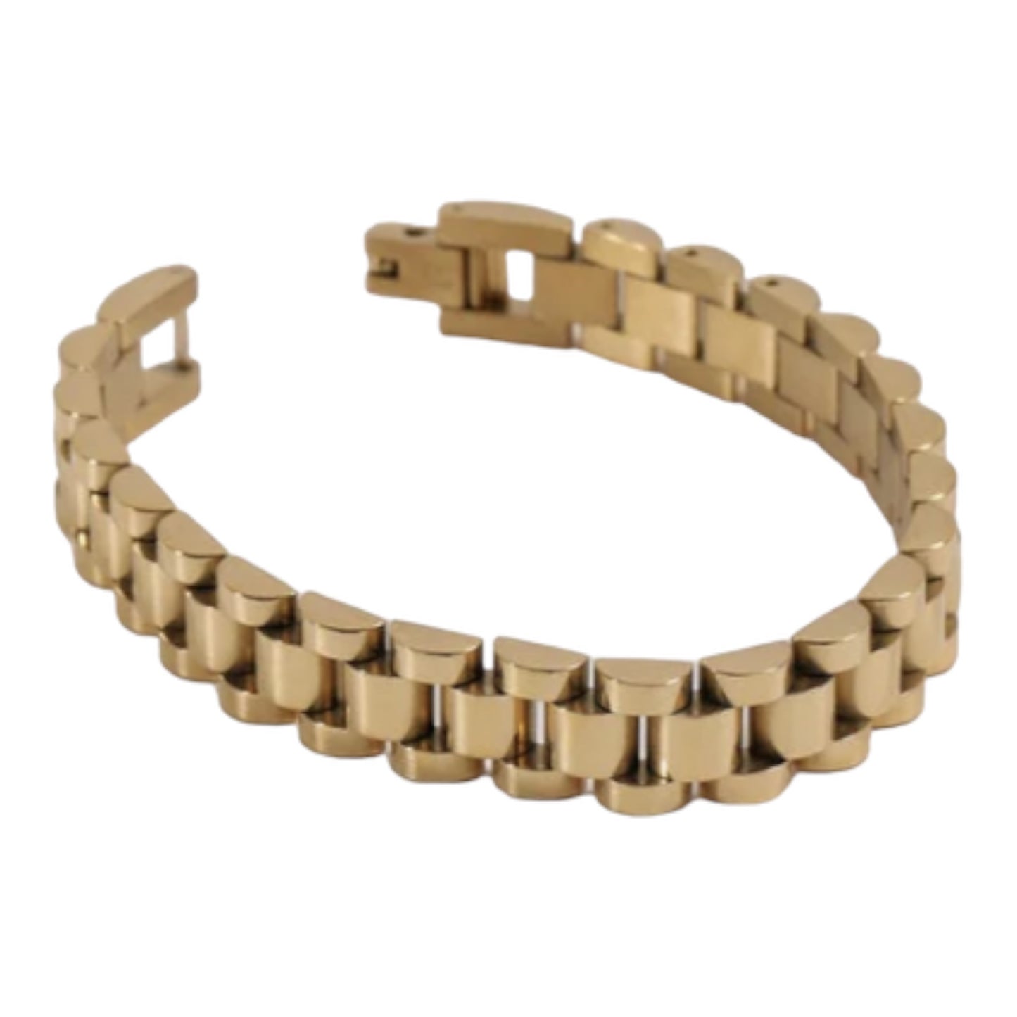 Watch Me - Flat Chain Chunky Bracelet