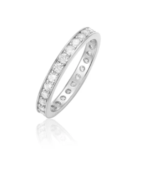 Infinity - Eternity Silver Ring