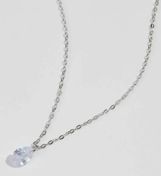 Lumina - Teardrop Pendant Necklace