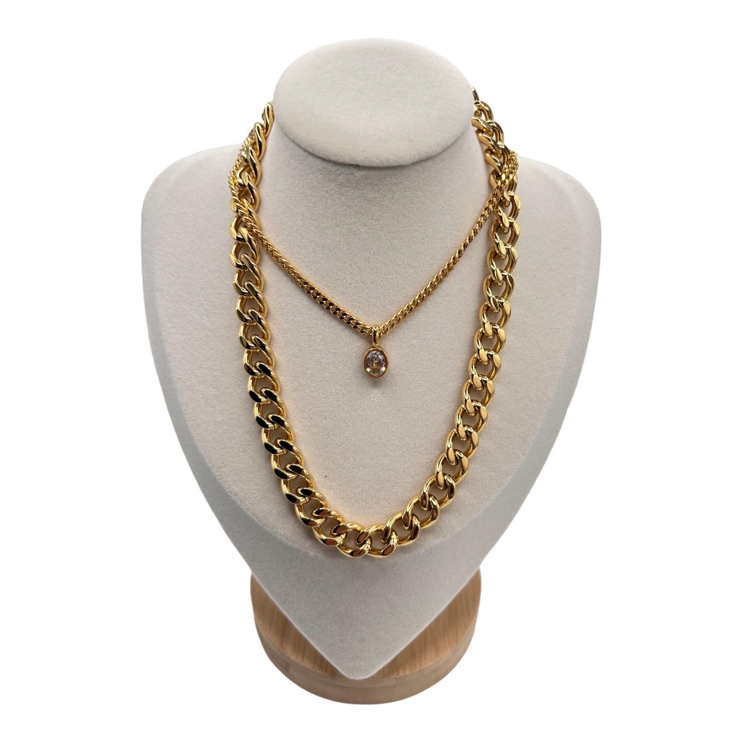 Nerissa - Chunky Cuban Chain Necklace